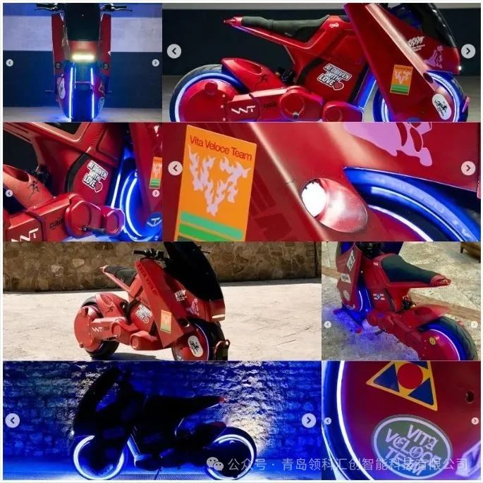 DAB Motors推出3D打印《Akira》風(fēng)格電動(dòng)摩托車，科技感十足 圖片